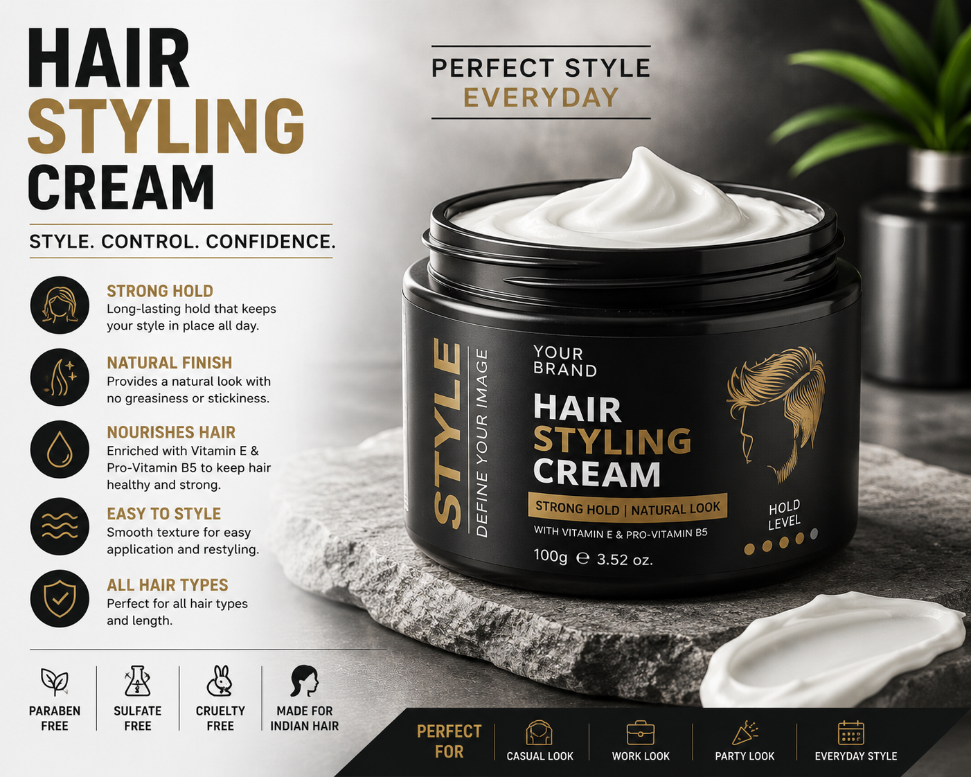 Hair Styling Cream