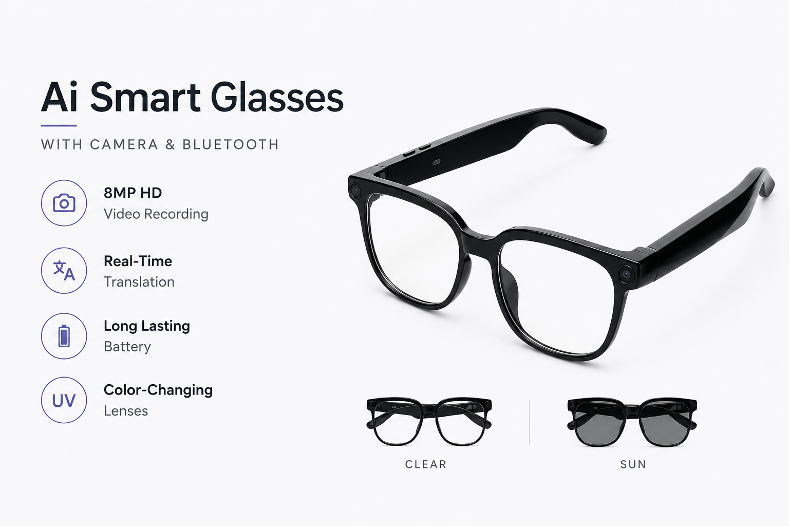 Smart AI Glasses