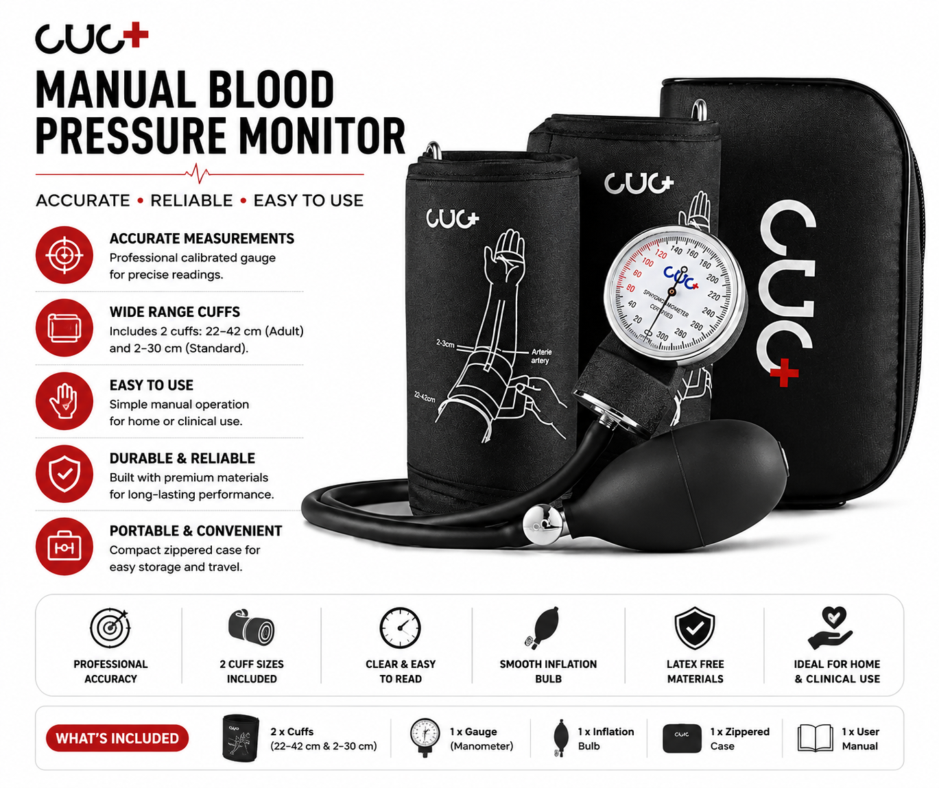 Manual Blood Pressure Monitor