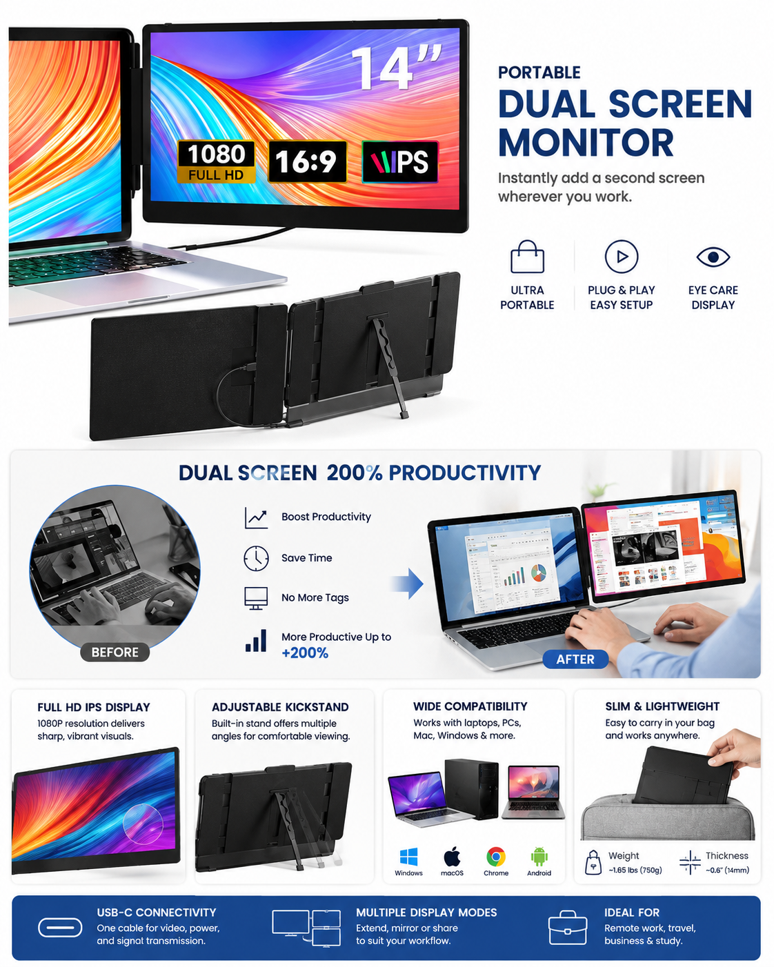 High-Quality Laptop Screen