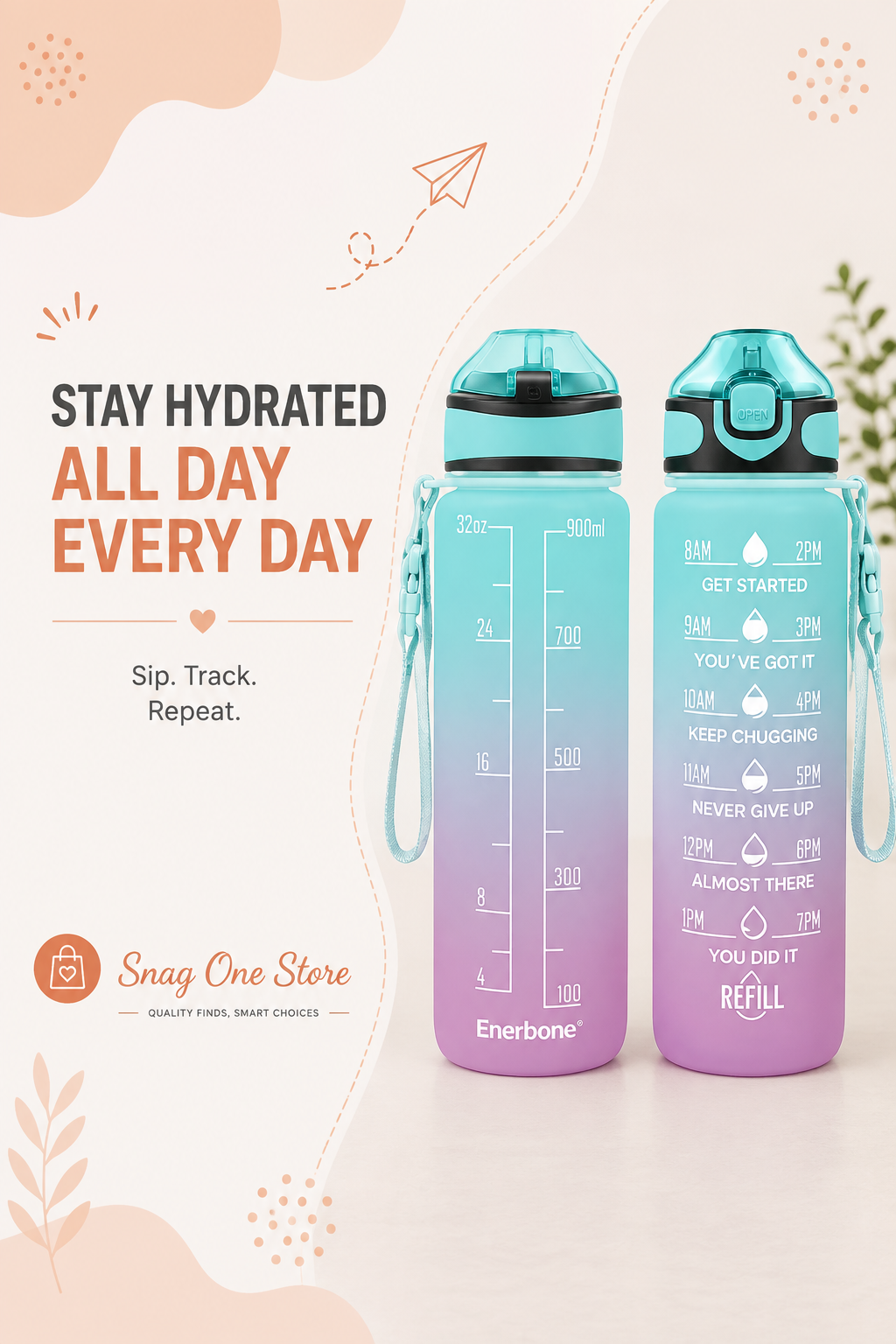 Durable Drinking Water Bottle