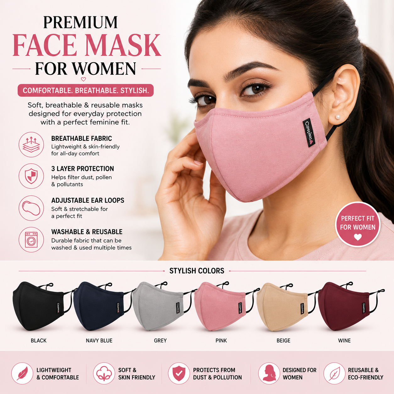 Facemask for Women
