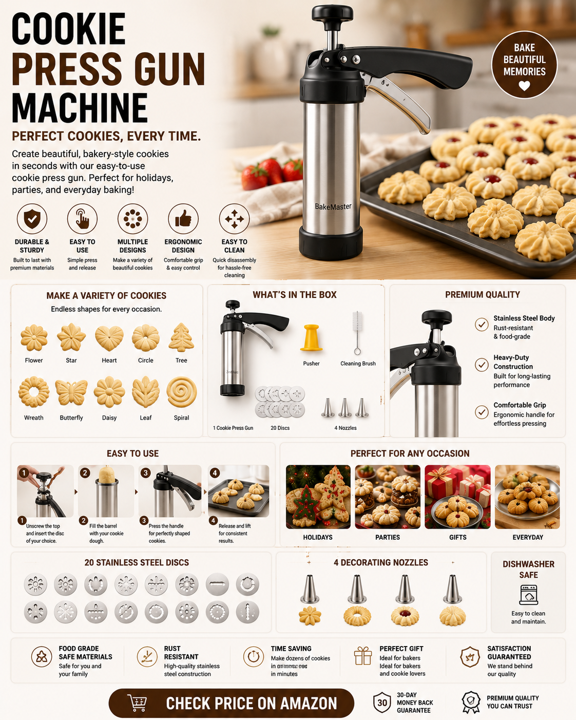 Cookie Press Gun