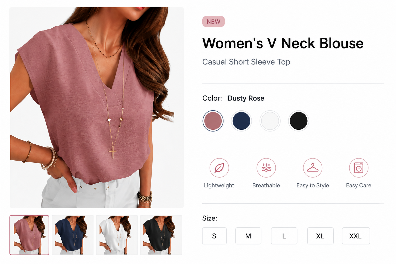 Classic Neck Shirt