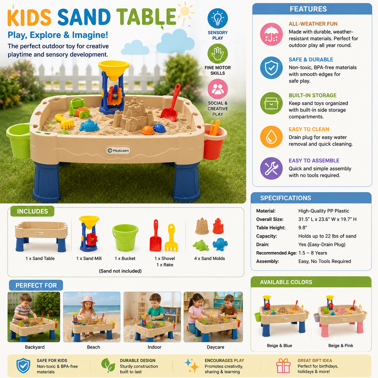 Discover the Sand Table