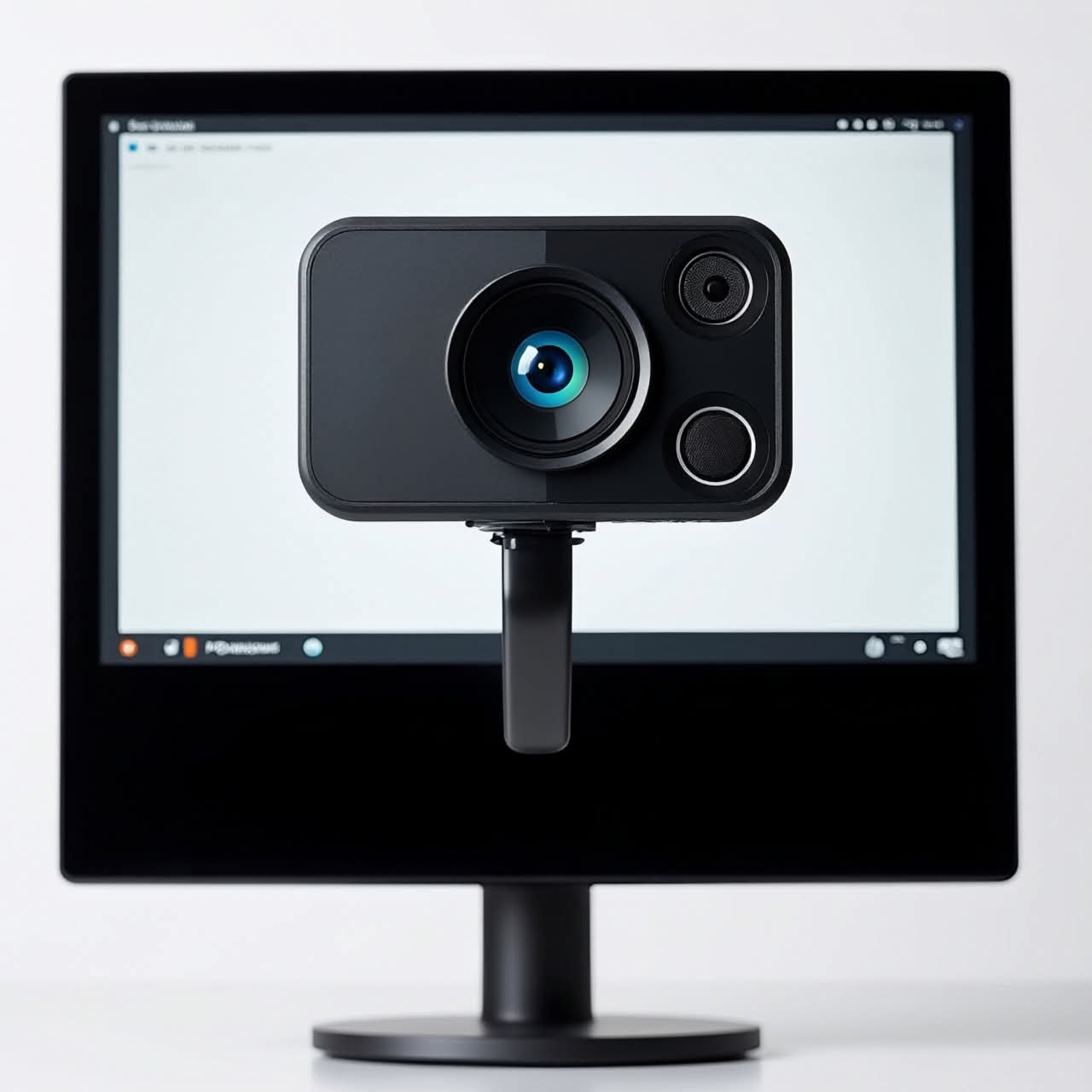 Eye contact camera