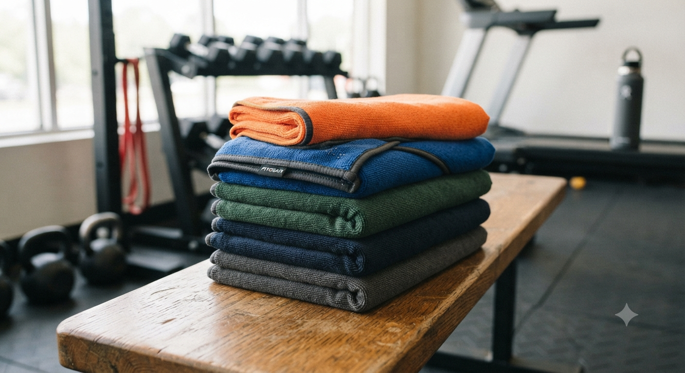 Microfiber Gym Towels Set of 5