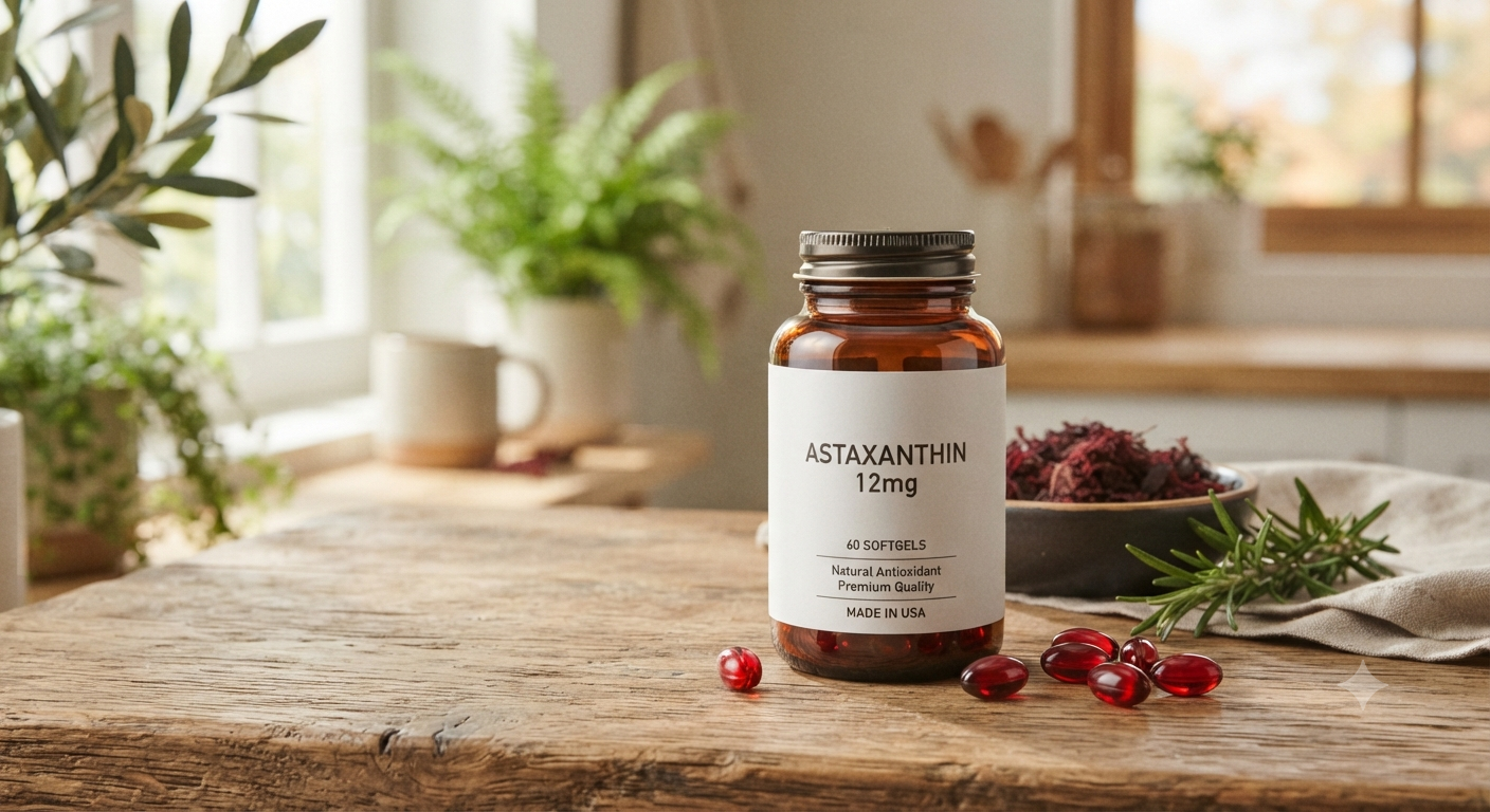Astaxanthin 12mg Supplement