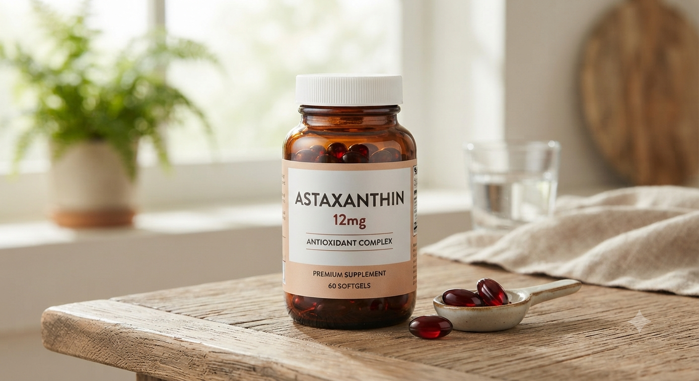 Astaxanthin 12mg Antioxidant Supplement
