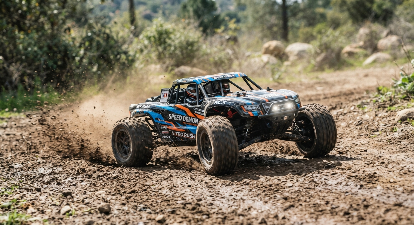 High-Speed Remote Control Car