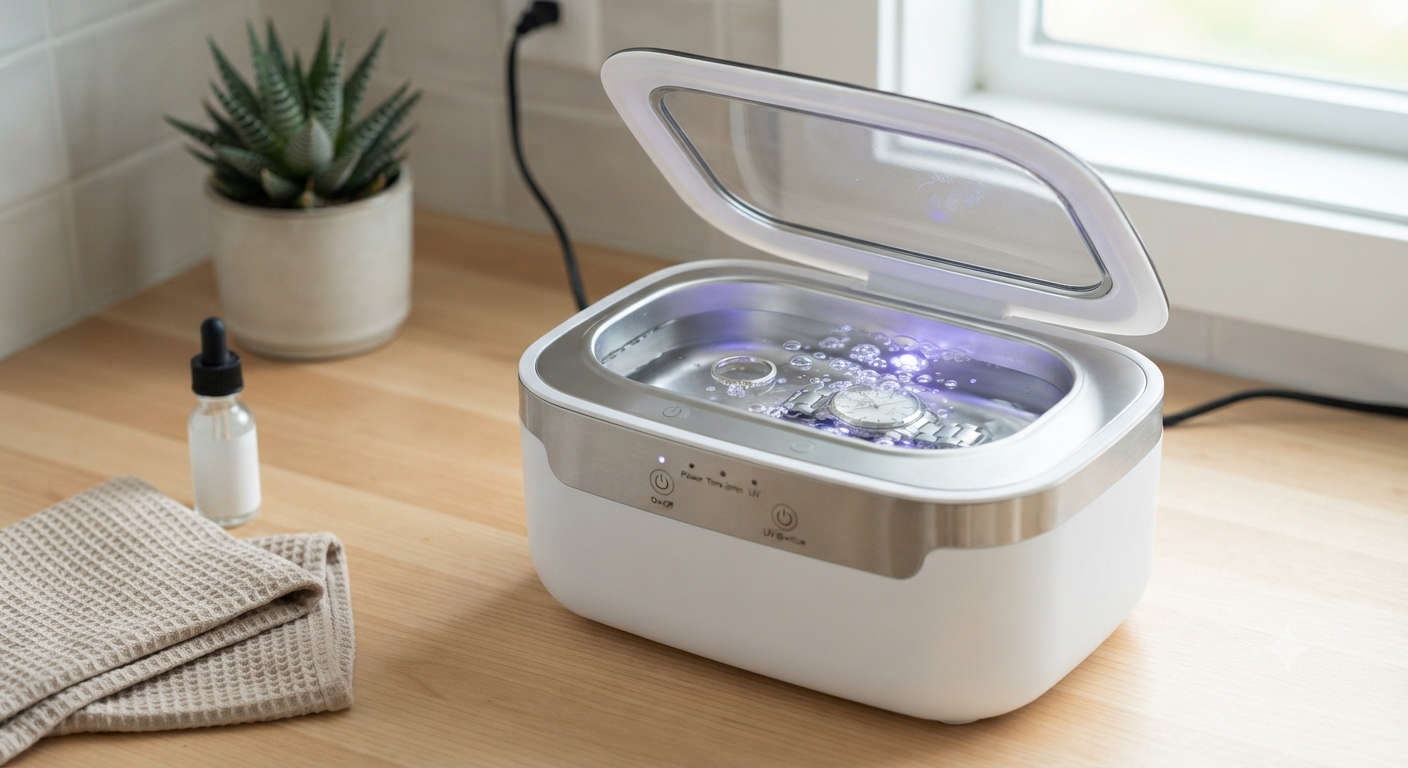 Ultrasonic Cleaner with UV Lamp