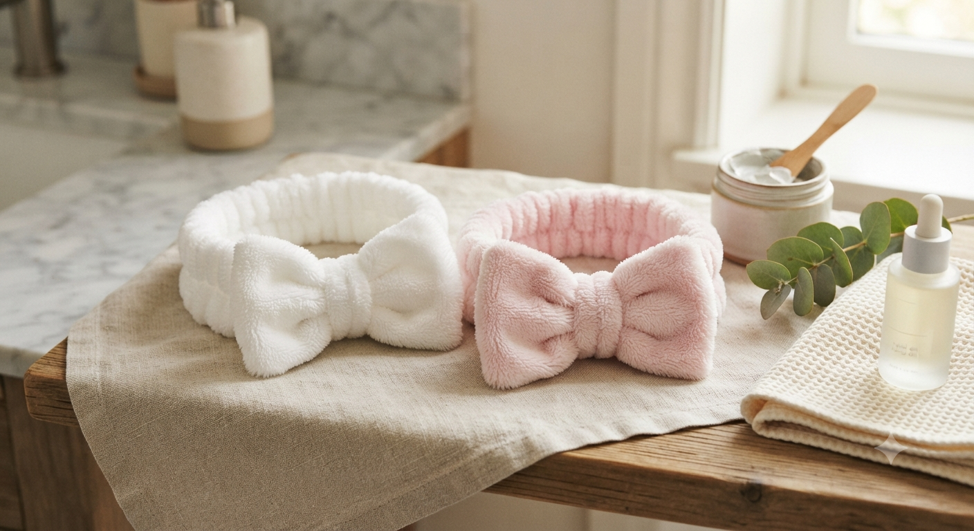 Pack of 2 Spa Headbands for Women