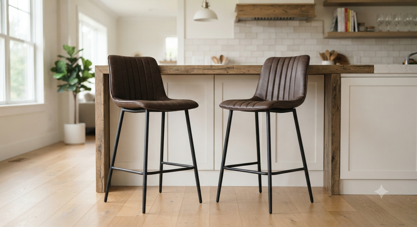 Counter Height Bar Stools Set of 2