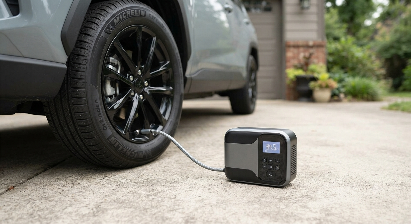 Tire Inflator Portable Air Compressor