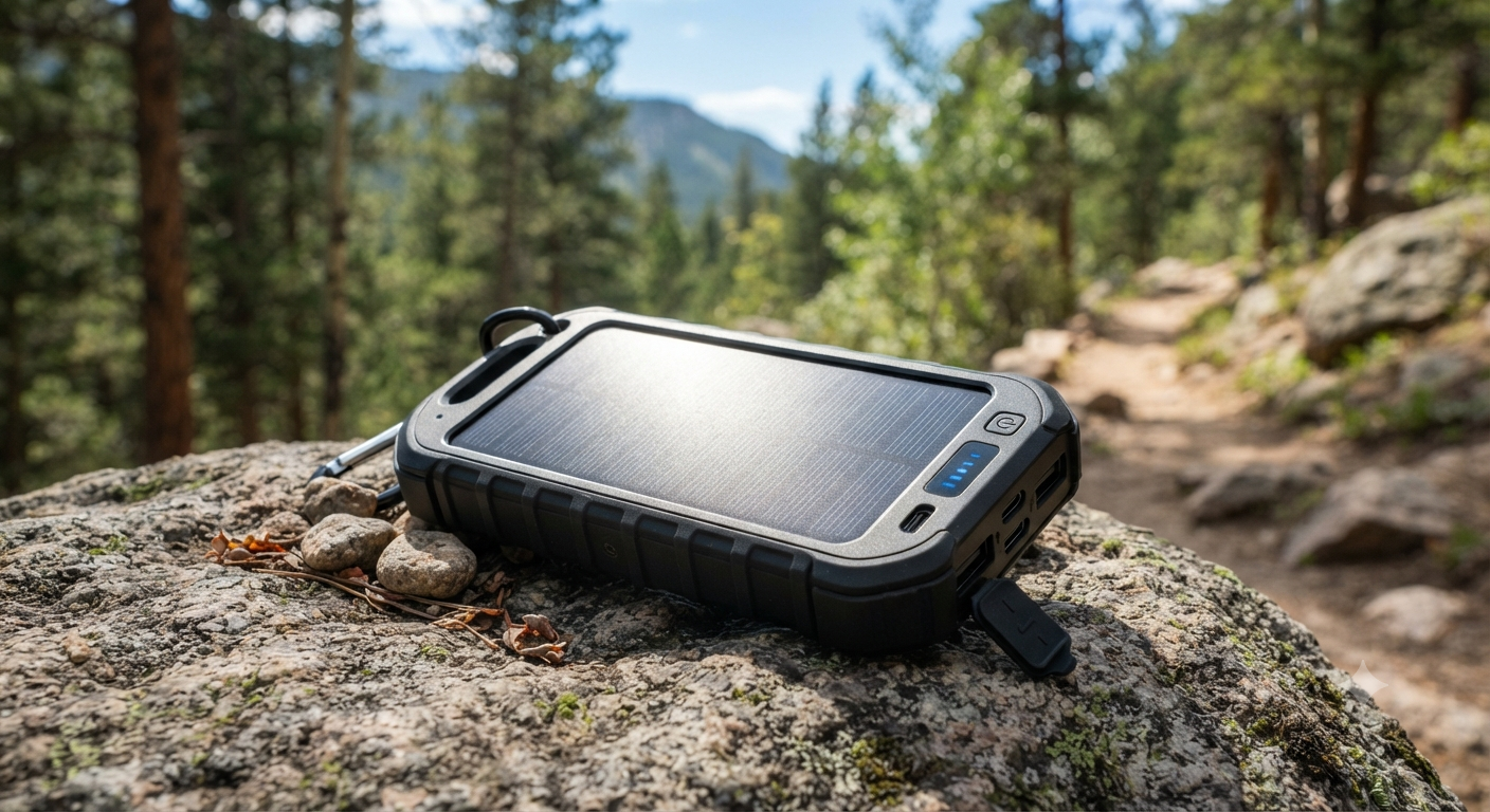Batterie Externe Solaire 10000 mAh