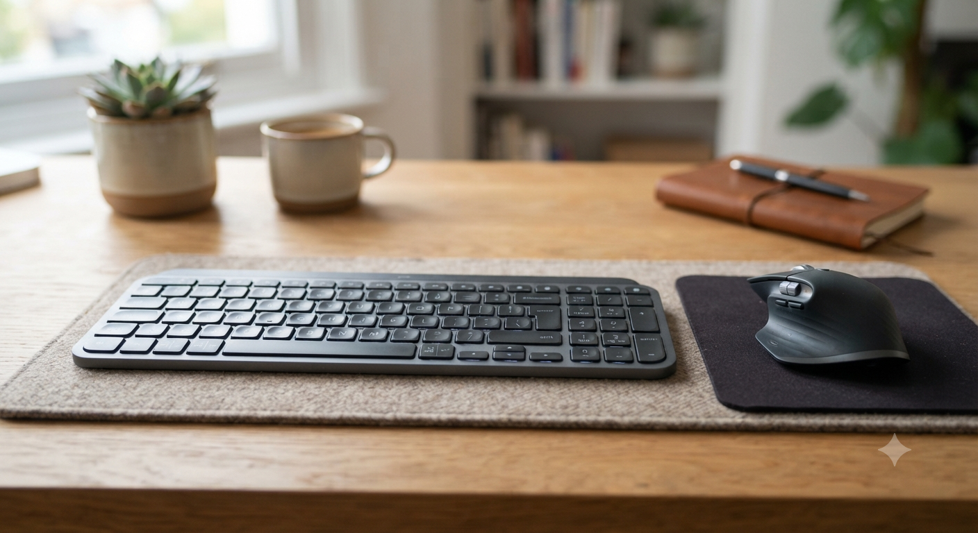 Wireless Keyboard and Mouse Combo