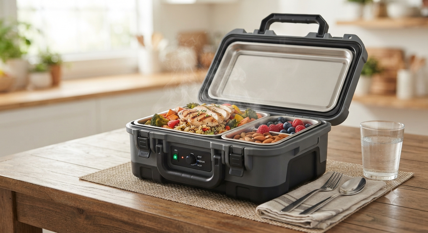 XL Cordless Heated Lunch Box