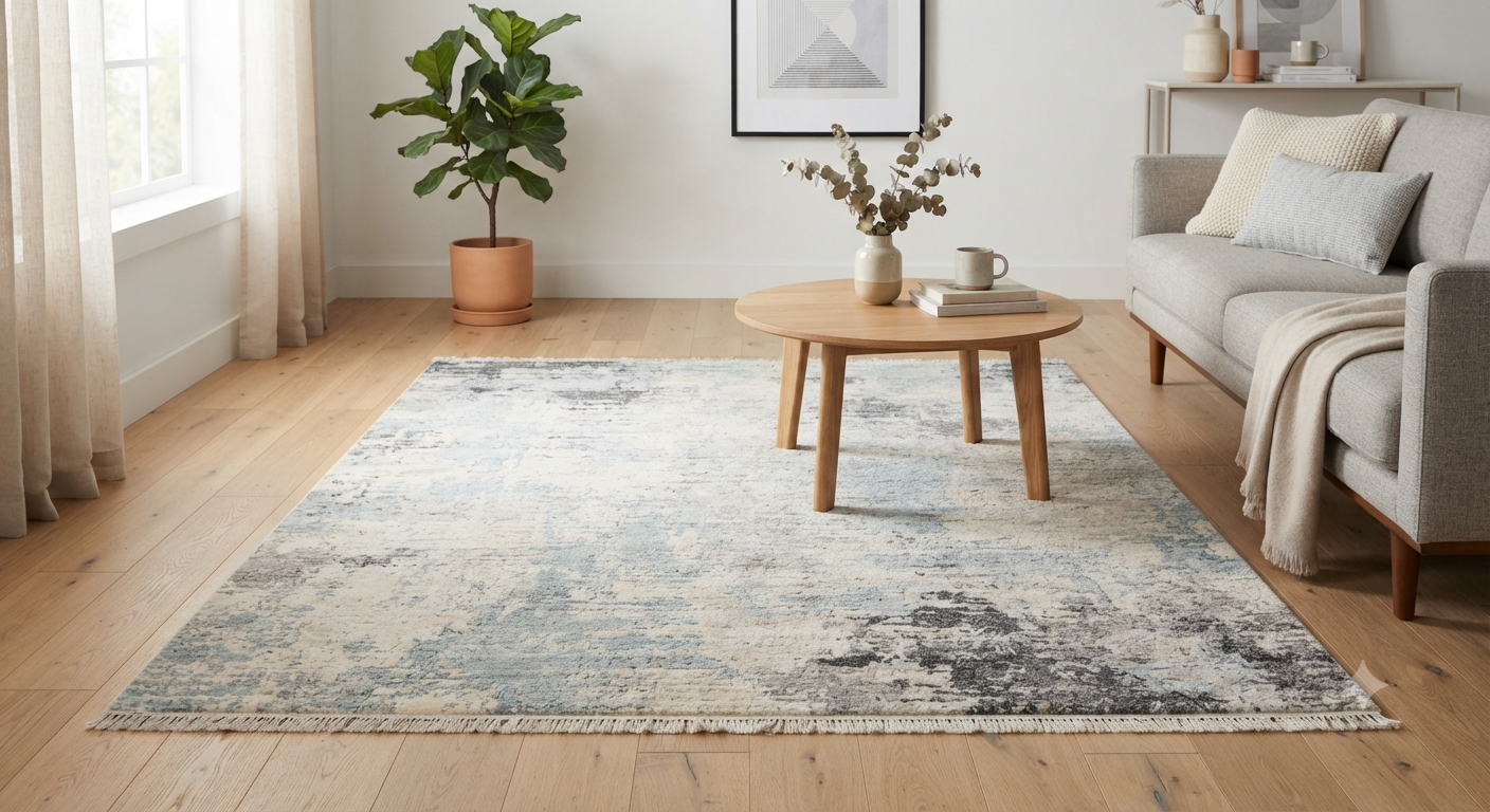 Modern Washable Area Rug