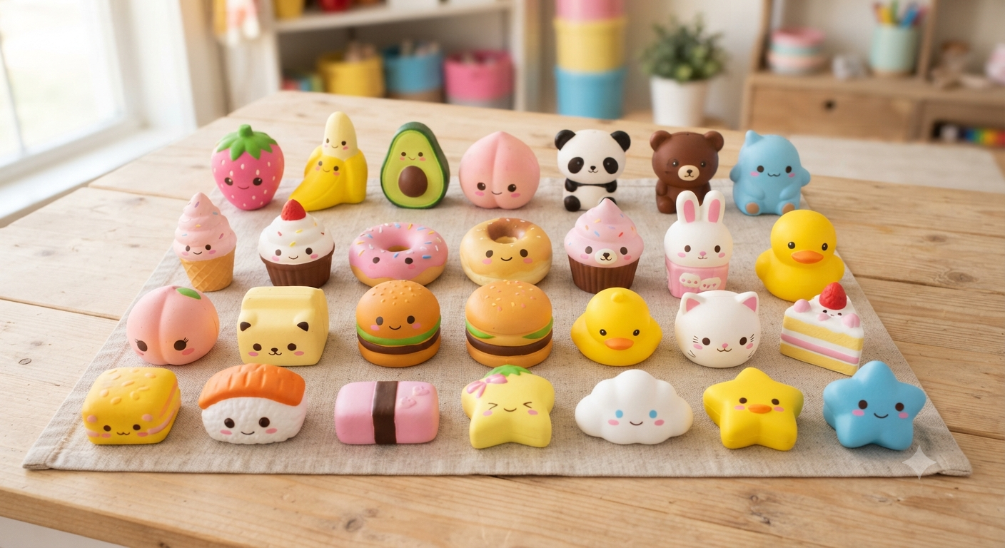 22PCS Taba Squishy Pack