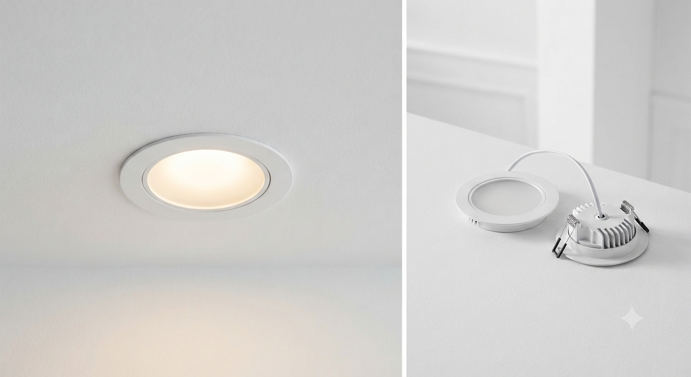 Ultra Flat 3W LED Recessed Spotlight
