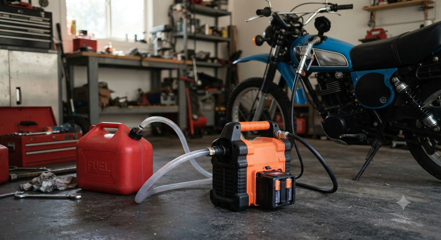 Portable Battery Powered Fuel Pump