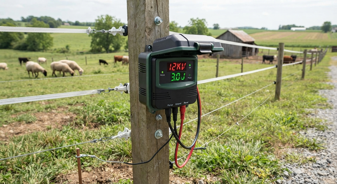 15 Miles 12KV Electric Fence Charger