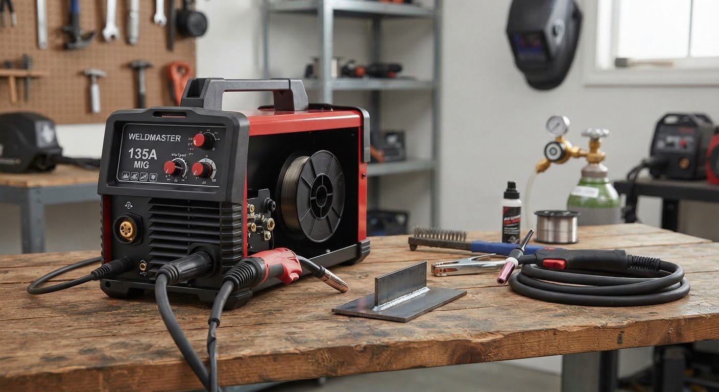 135A MIG Welder - 3-in-1