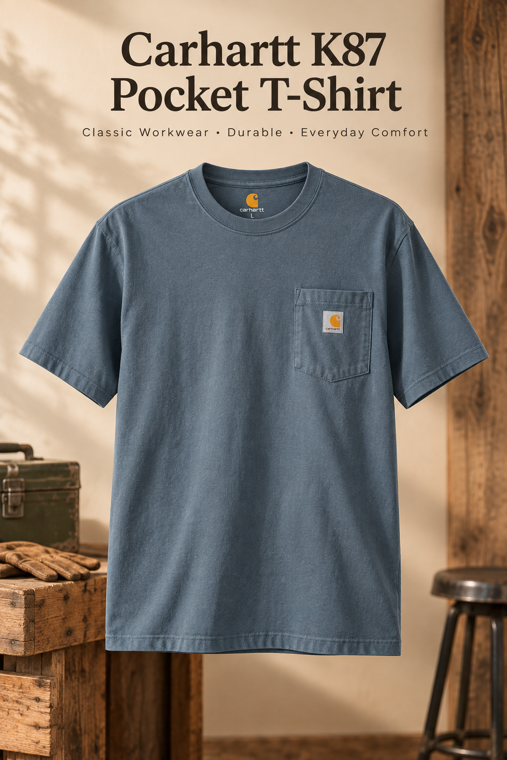 Men's Iconic K87 Pocket T-Shirt