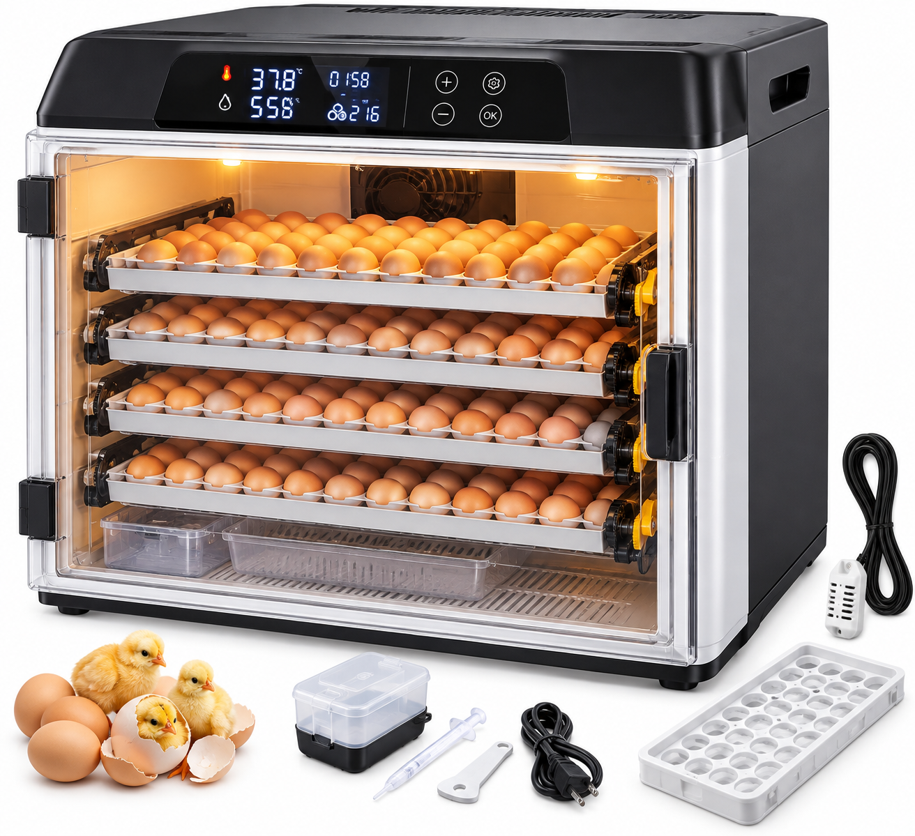 216-Egg Automatic Incubator