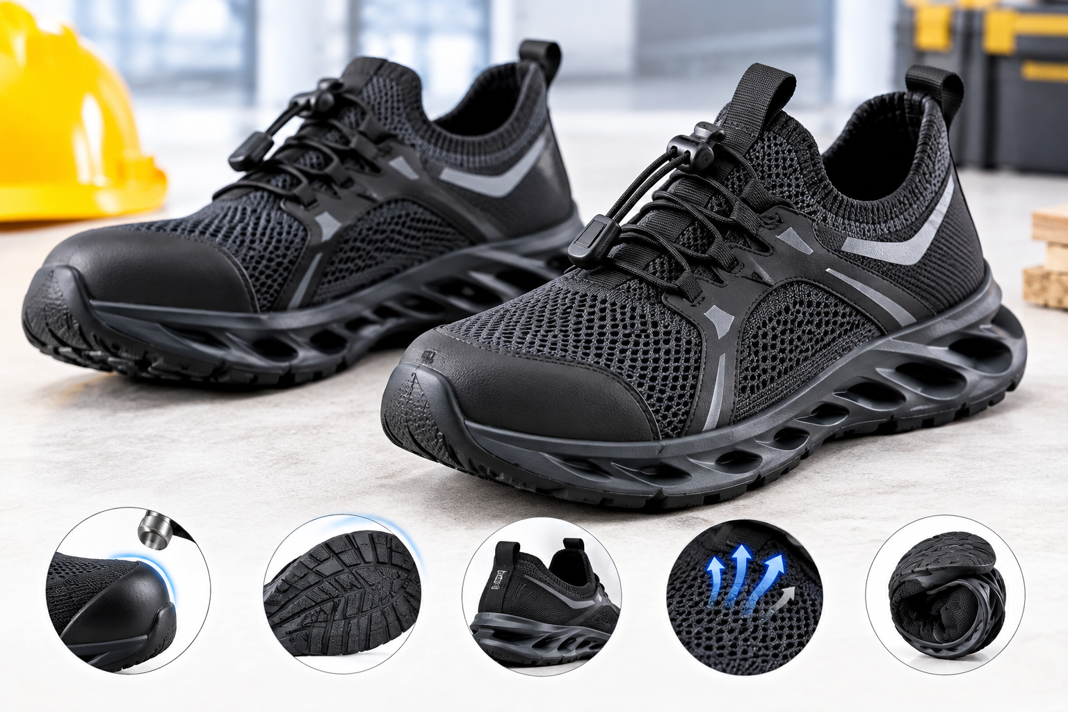 Lightweight Safety Shoes
