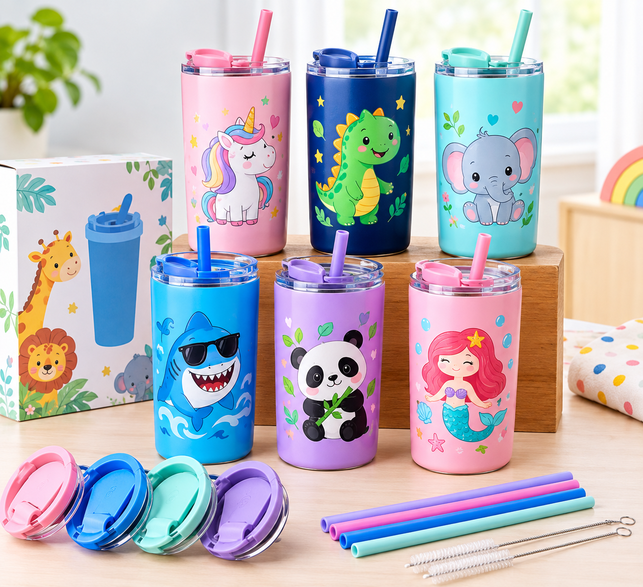 20oz Toddler Tumbler Set