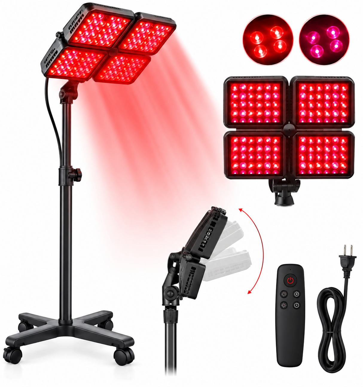 Red Light Therapy Lamp