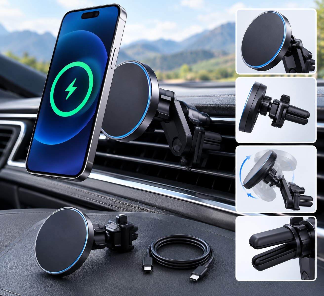 Car Phone Holder for Magsafe