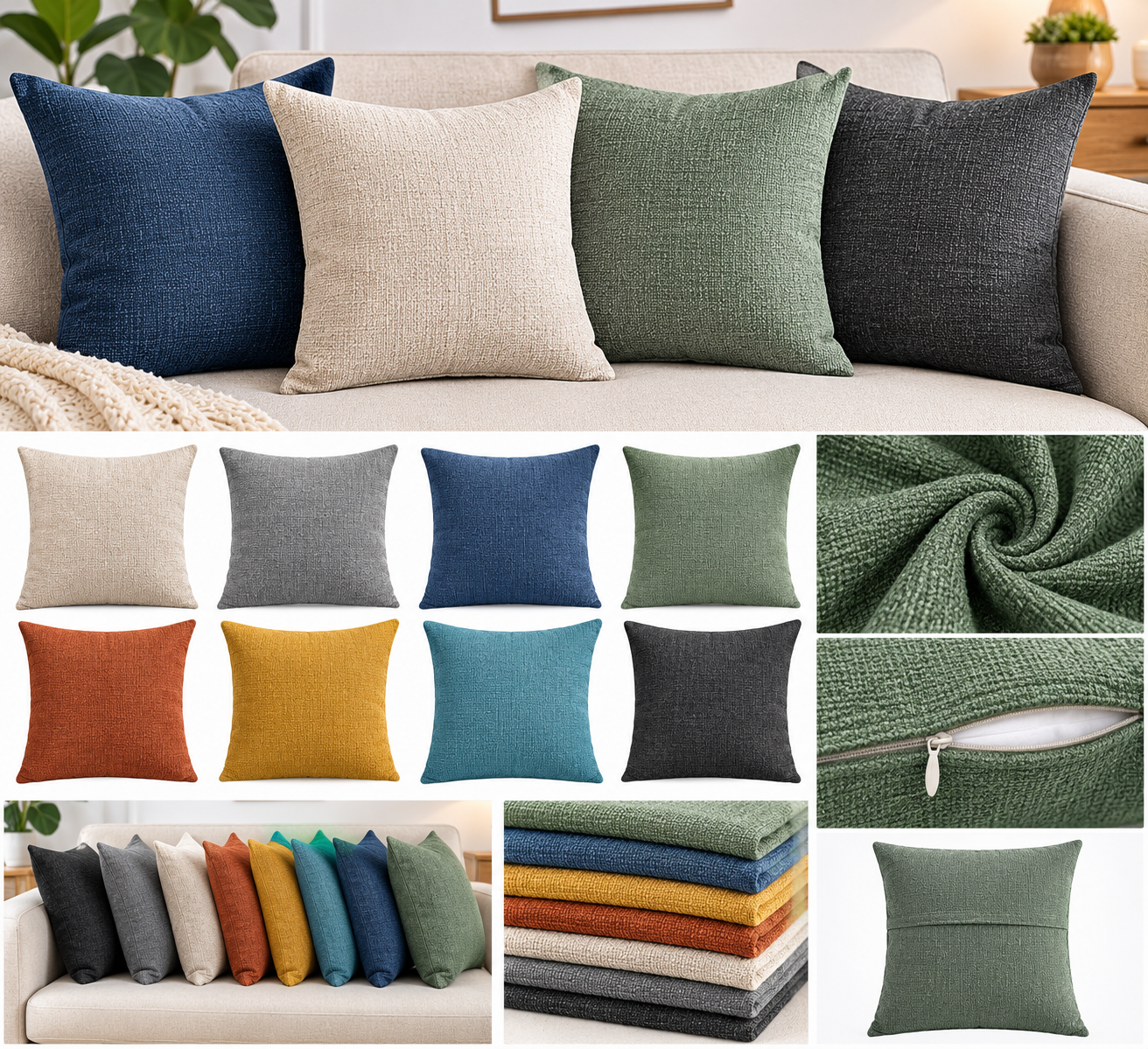 Couch Cushion Covers